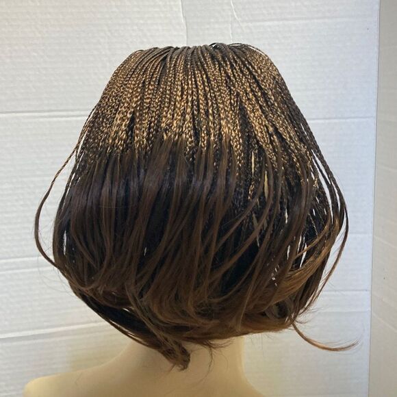 Hair Express Collection Women’s African American Bob Braid Wigs Ombre T1B/30 - Picture 11 of 12
